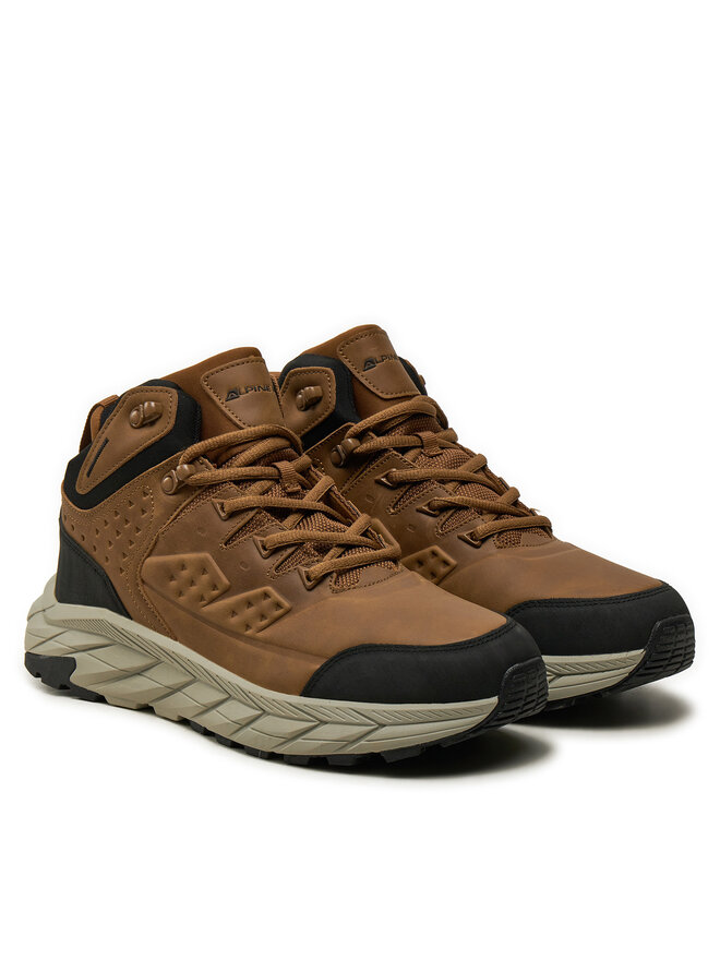 ALPINE PRO Παπούτσια πεζοπορίας ALPINE PRO Defet MBTD452 909PL Καφέ