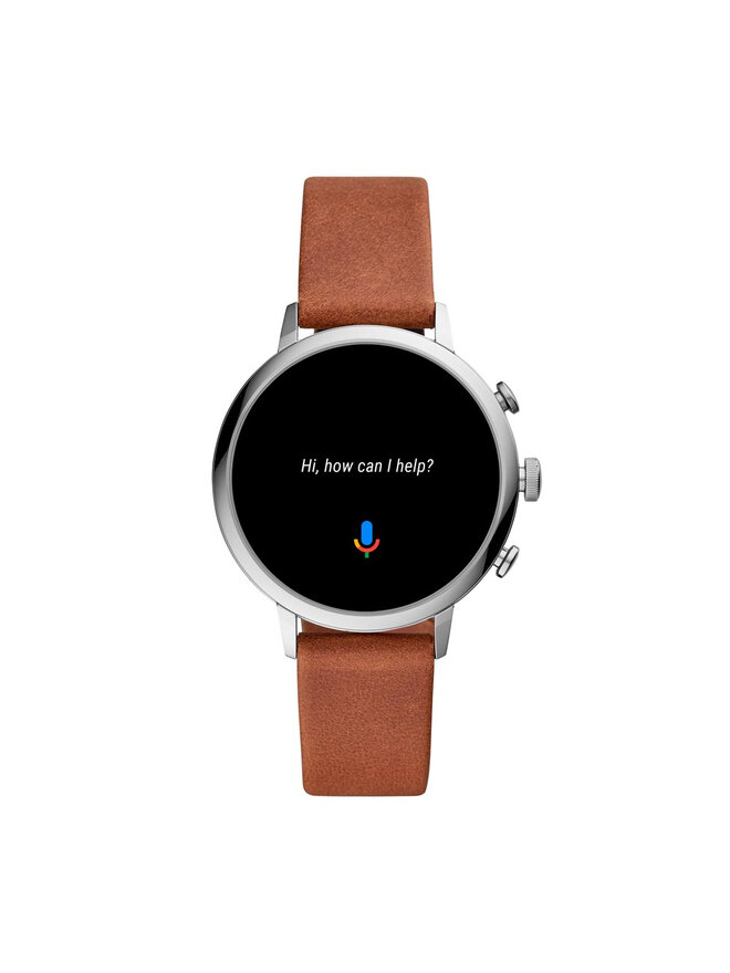 Smartwatch Fossil Venture Hr FTW6014 Marron chaussures