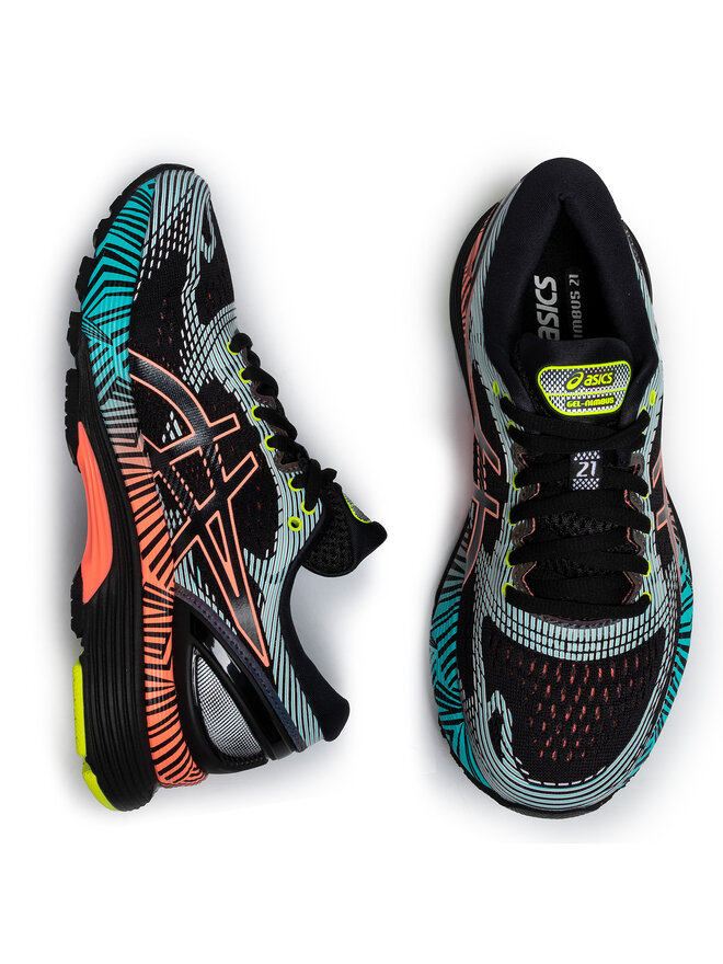Zapatillas de running Asics Gel Nimbus 21 Ls 1012A540 Negro zapatos.es
