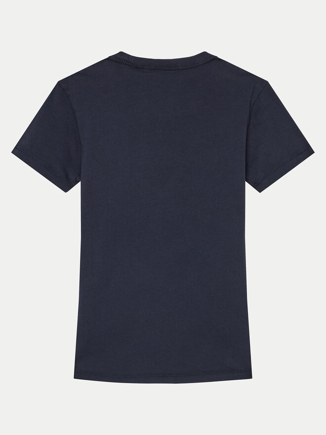 Napapijri Napapijri T-Shirt Chamois NP0A4HYL M Dunkelblau Regular Fit