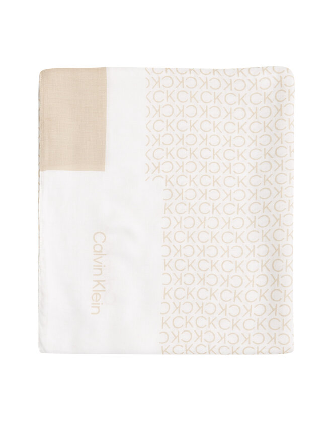 Calvin Klein Chusta Calvin Klein K60K612706 Beżowy