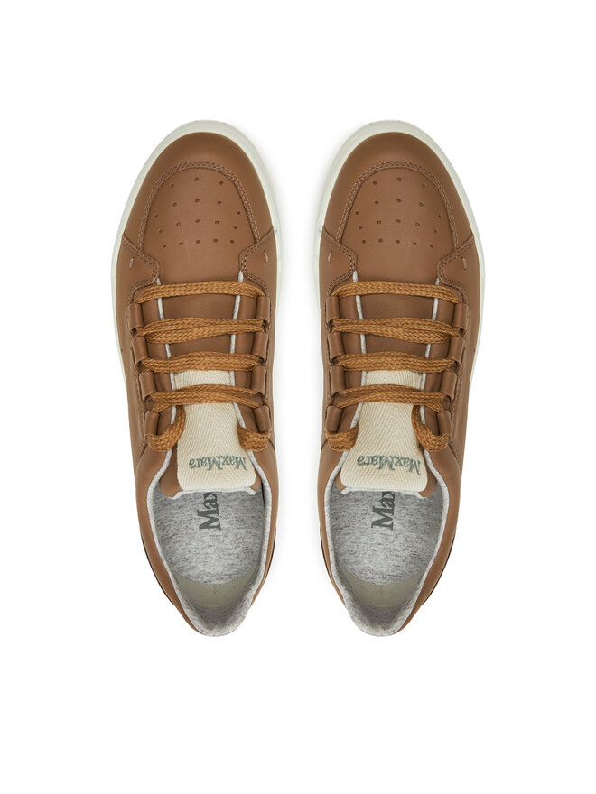 Max Mara Sneakersy Max Mara PUFFYGREEN 2424766172650 Brązowy