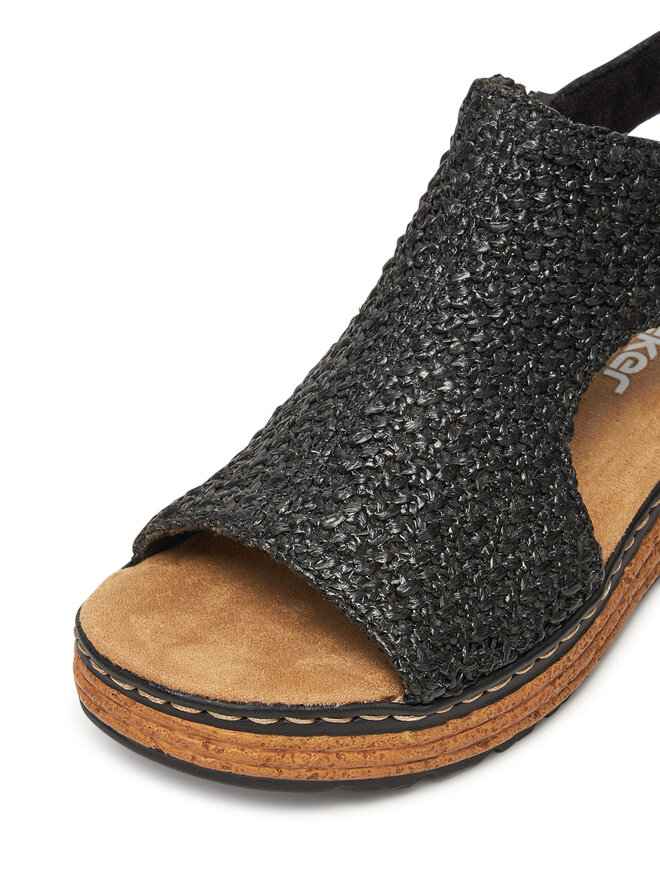 Rieker Sandale Rieker 62783-00 Negru
