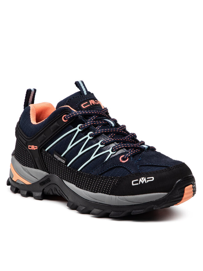 CMP Botas de trekking CMP Rigel Low Wmn Trekking Shoes Wp 3Q54456 Azul marino