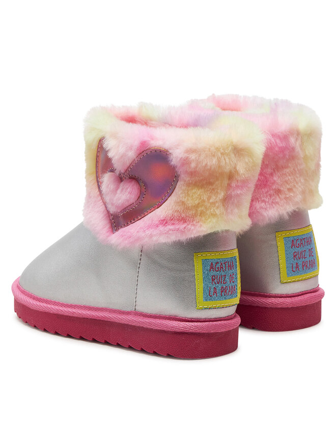 Agatha Ruiz de la Prada Škornji Agatha Ruiz de la Prada 241988-B S Srebrna