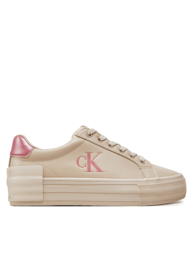 Calvin Klein Jeans Zapatillas Calvin Klein Jeans Vulc Flatform YW0YW01613 Écru