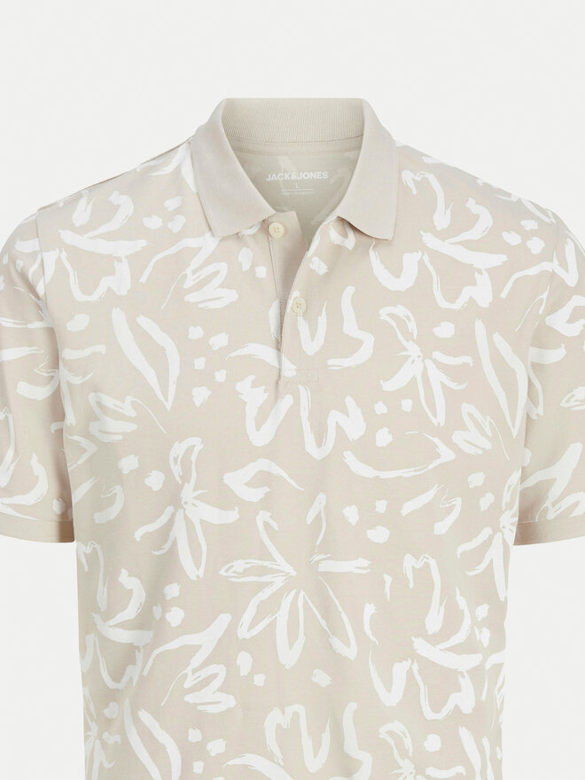 Jack&Jones Jack&Jones Polo marškinėliai Jeff 12269236 Smėlio Standard Fit