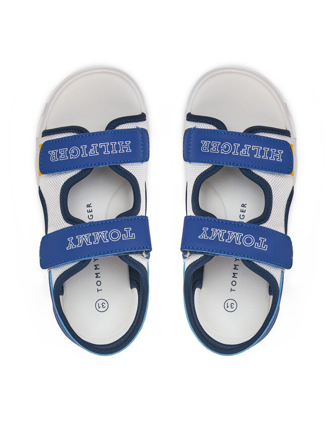 Tommy Hilfiger Sandały Tommy Hilfiger Velcro Sandal T1B2-33897-1591 S Kolorowy