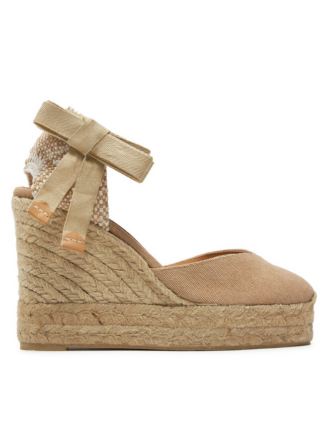 サンダル・ミュール Castaner ESPADRILLAS CHIARA CON ZEPPA CASTAÑER ESPADRILLAS ZEPPA CHIARA NERO DONNA – Castañer