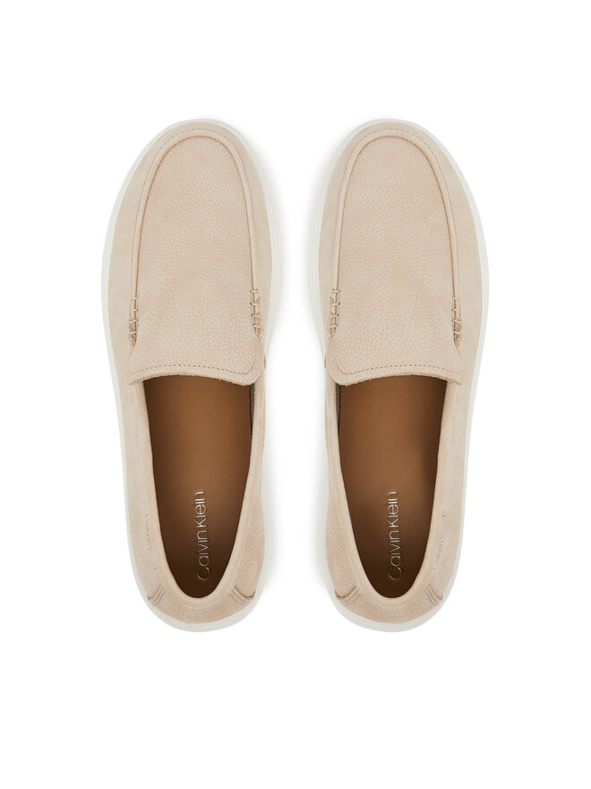 Calvin Klein Mocasini Calvin Klein Hybrid Moccasin Nu HM0HM01902 Bej
