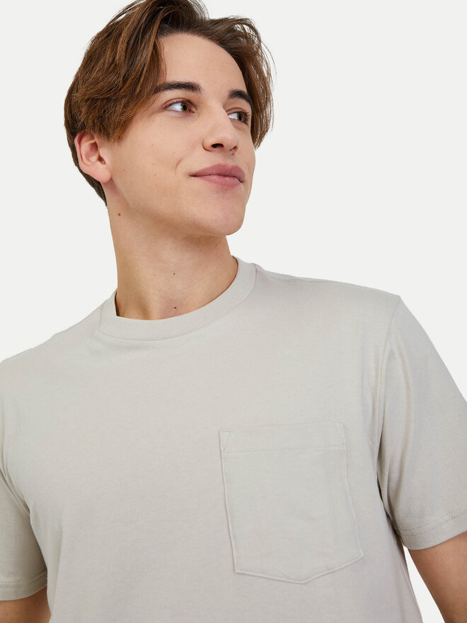 Gap Gap Marškinėliai 507947-03 Smėlio Regular Fit