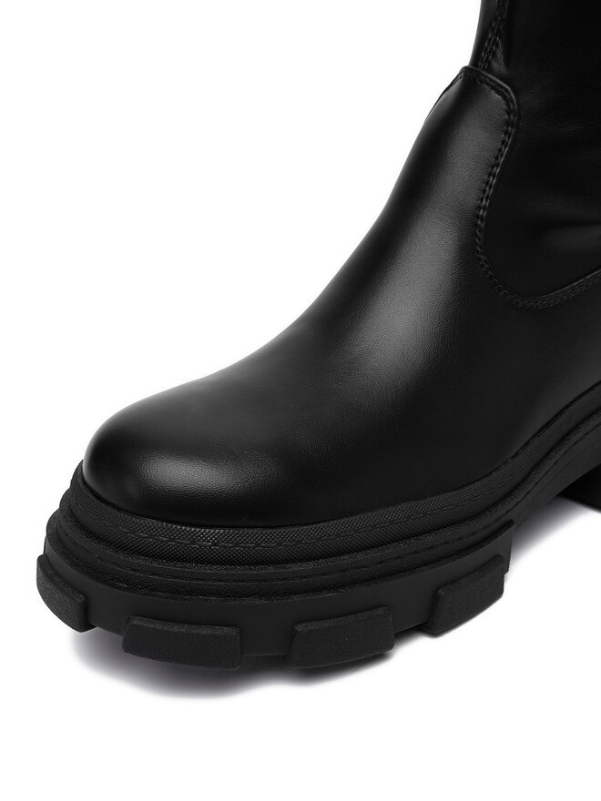 DeeZee Μπότες πάνω από το γόνατο DeeZee 1653 Μαύρο