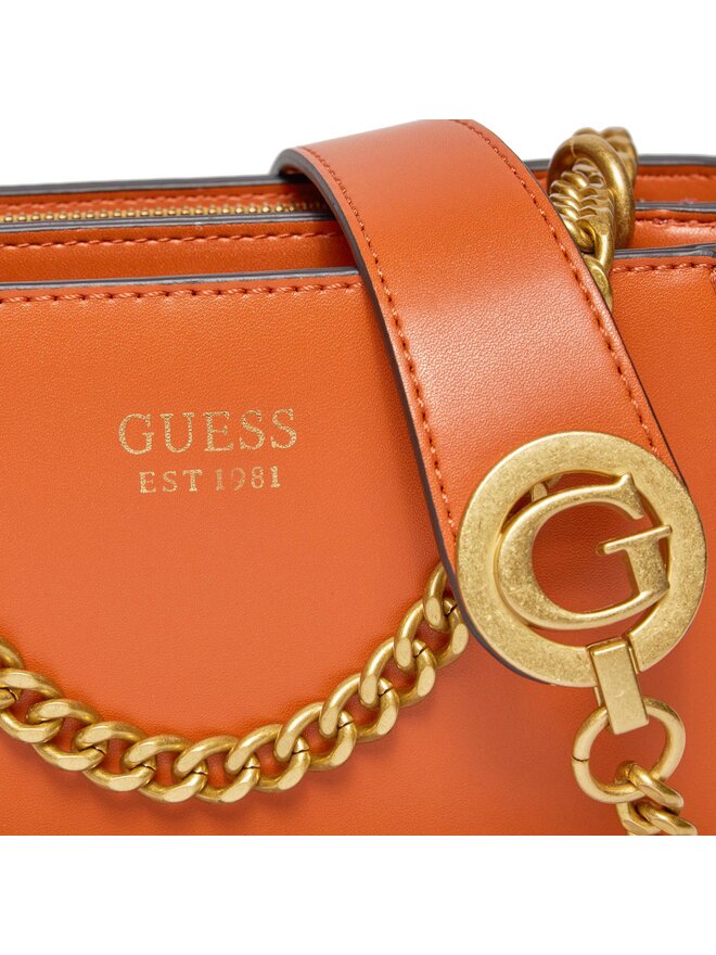 Guess Ročna torba Guess Masie (VA) Mini-Bags HWVA91 90760 Oranžna