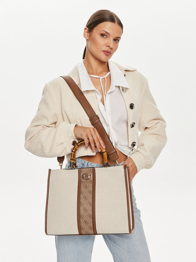 Guess Rankinė Guess Kerima (Ag) HWAG93 37220 Écru
