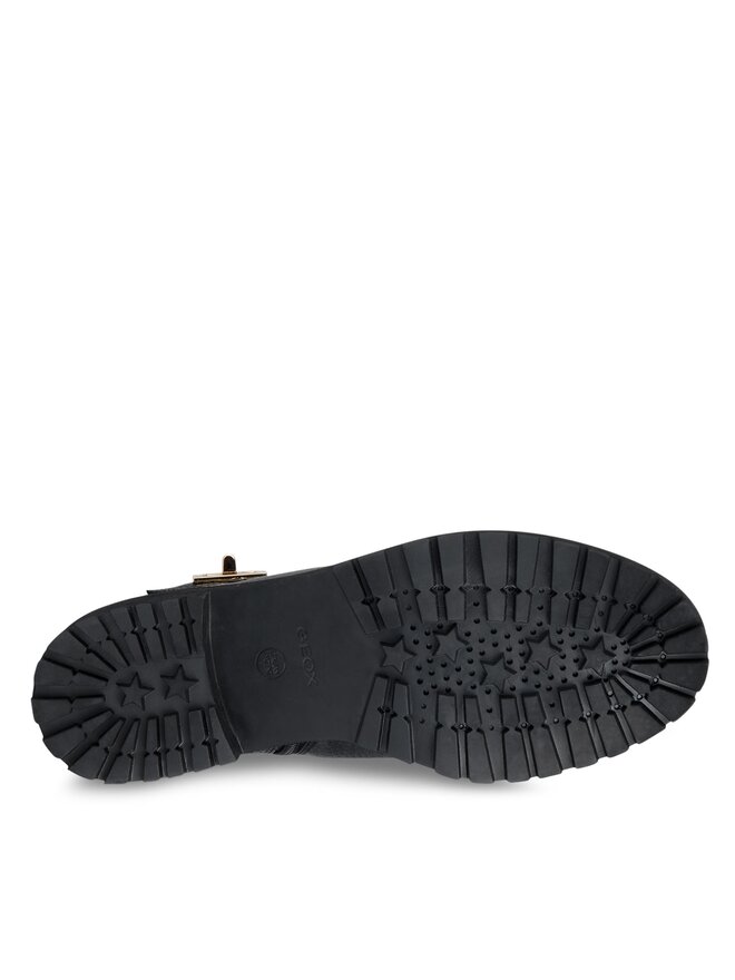 Geox Īsie zābaki Geox D Hoara D36FTA 00046 C9999 Melns