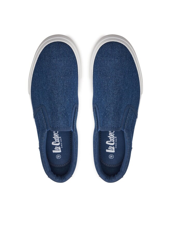 Lee Cooper Tenisówki Lee Cooper LCW-24-31-2250MB Niebieski