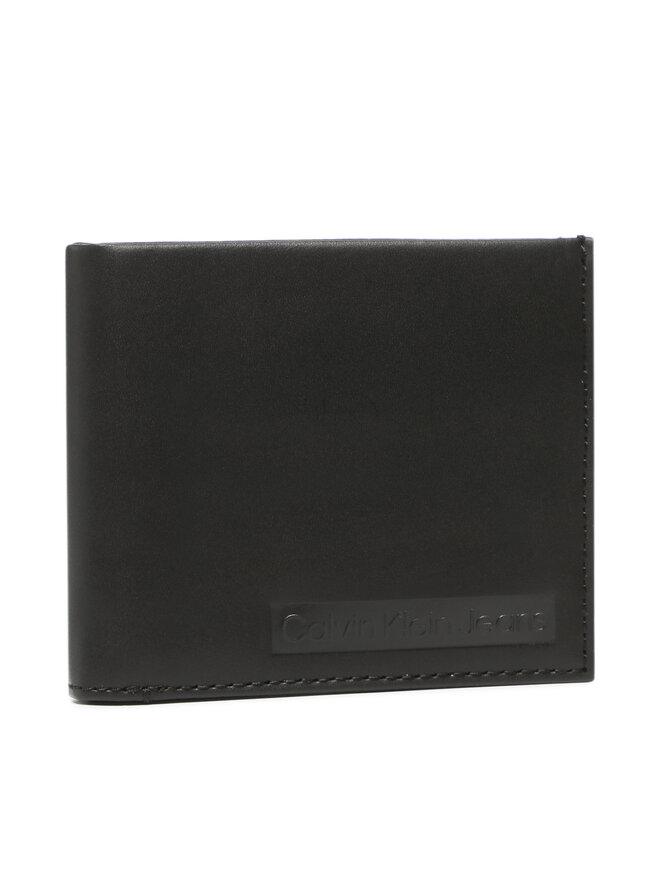 Calvin Klein Jeans Geldbörse und Schlüsselanhänger Set Calvin Klein Jeans Billfold W/Coin + Keyfob K50K508235 Schwarz