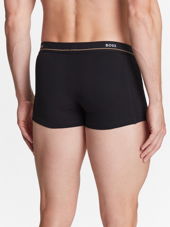 BOSS BOSS 5 darab boxer Essential 50531660 Fekete