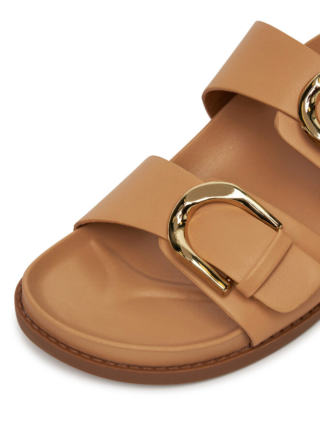 DeeZee Pantoletten DeeZee 3Y8431-56 Beige