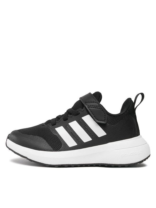 adidas Сникърси adidas Fortarun 2.0 Cloudfoam Sport Running Elastic Lace Top Strap Shoes IG5387 Черен