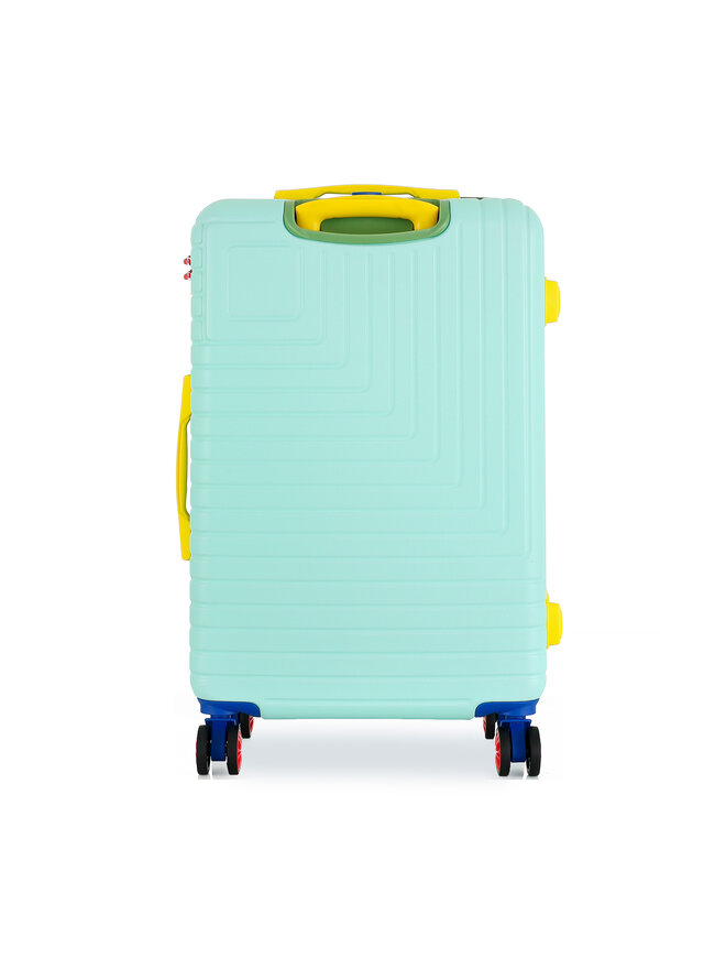 Semi Line Μεσαία Βαλίτσα Semi Line T5942-2 Πράσινο