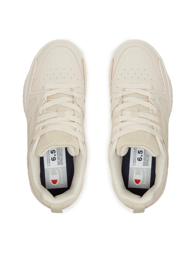 Champion Sneakers Champion 3 Point Low Low Cut Shoe S11453-WW005 Écru