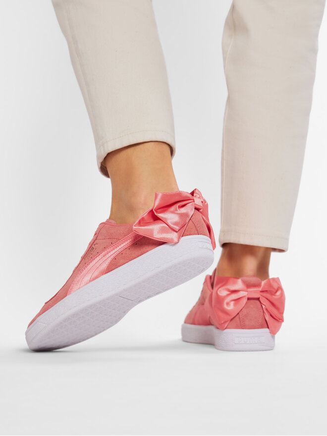 Puma Снікерcи Puma Suede Bow Wn's 367317 01 Рожевий