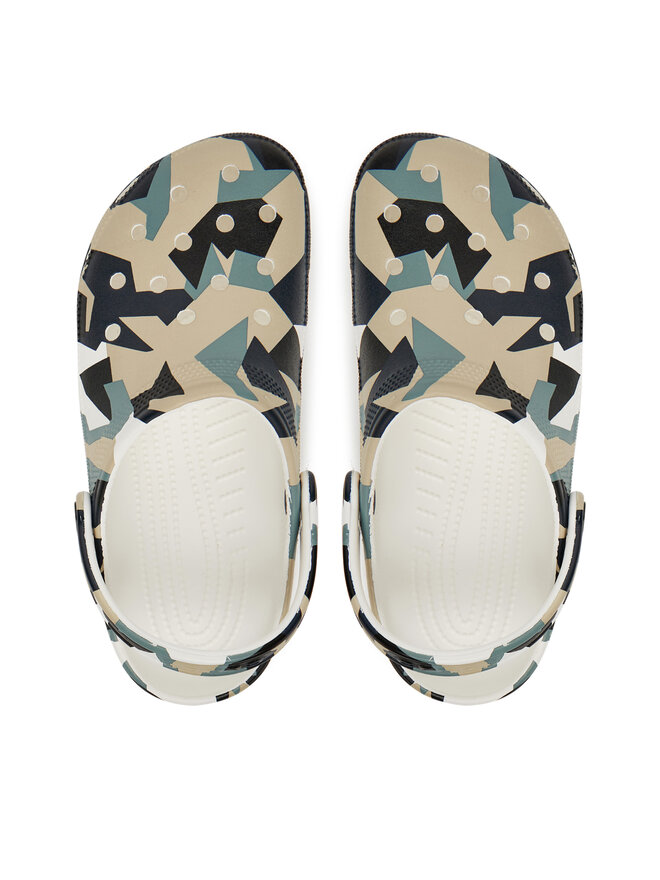 Crocs Natikači Crocs Geo Camo Clog 211009 Pisana