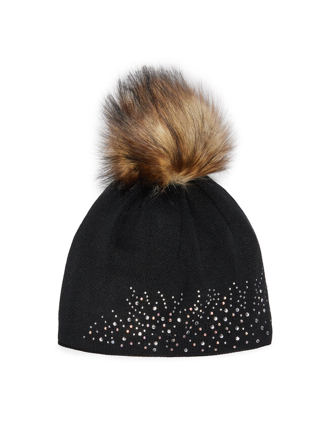 Eisbär Čiapka Eisbär Nalin Lux Crystal 80115 009 Čierna
