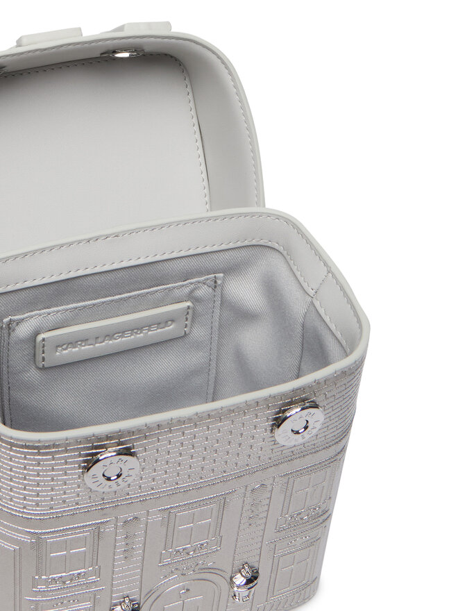 KARL LAGERFELD Handtasche KARL LAGERFELD B4W30113 Silberfarben