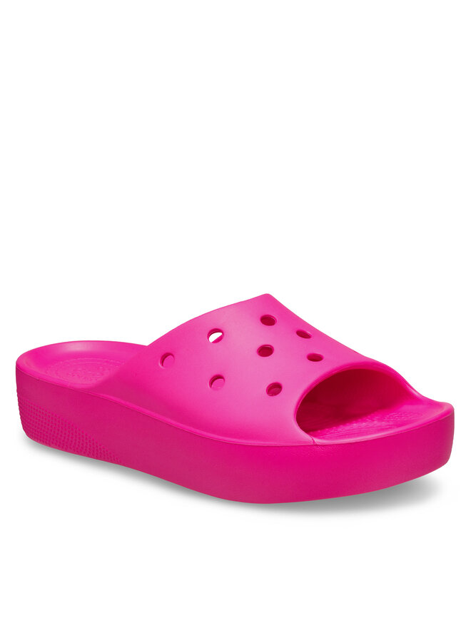 Crocs Papucs Crocs Classic Platform Slide 208180 Rózsaszín