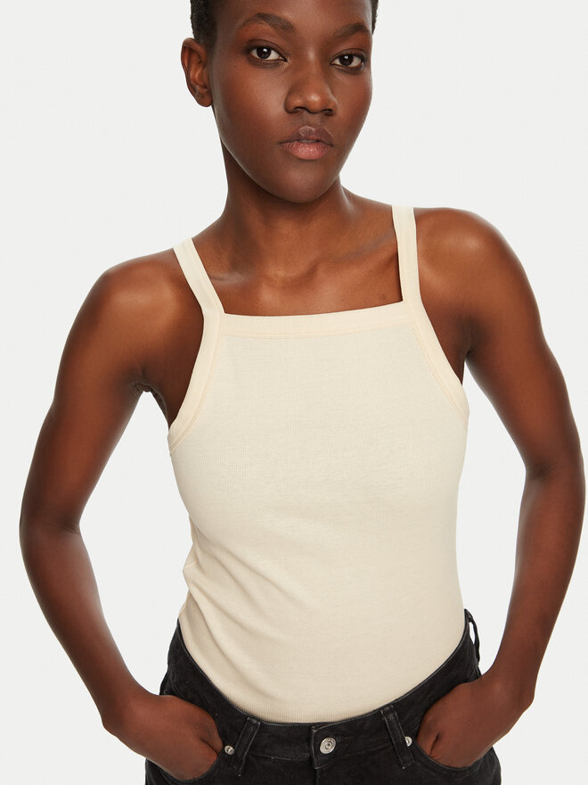 IVY OAK IVY OAK Top Klara Rose IO1100X2362 Beis Slim Fit