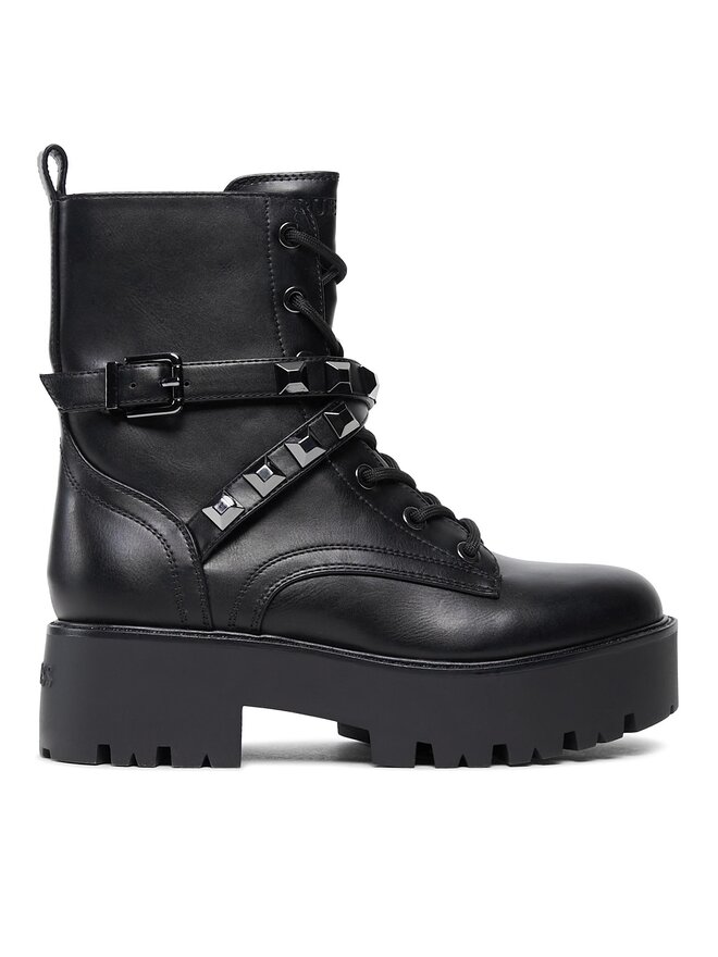 Guess Schnürstiefeletten Guess FL8VDA ELE10 Schwarz