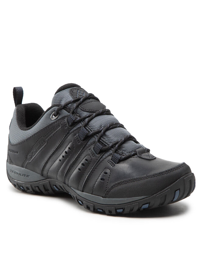 Columbia Trekkingschuhe Columbia Woodburn II Waterproof BM3924 Schwarz