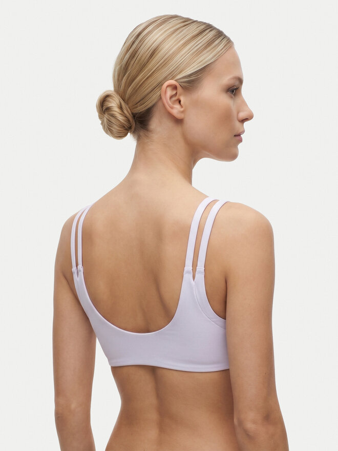 adidas adidas Sport-BH Optime Workout Reversible Twist Light Support Bra KS6053 Helllila