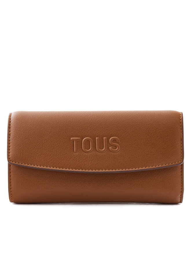 TOUS Великий жіночий гаманець TOUS Pocket Tous Bloom 2002206343 Коричневий