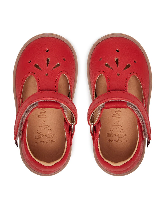 Mrugała Halbschuhe Mrugała 2190/5-55 Korallenfarben