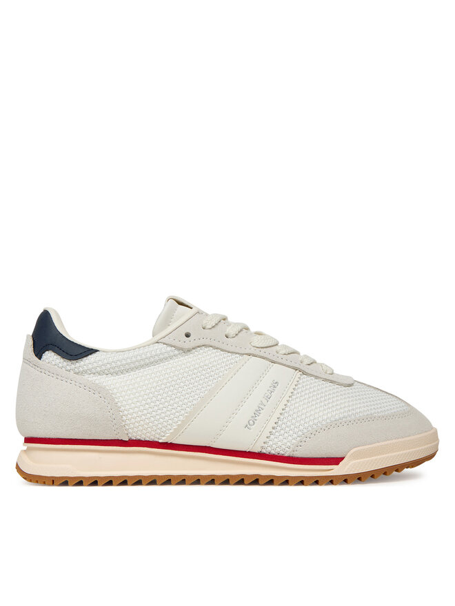 Tommy Jeans Снікерcи Tommy Jeans Tjw Low Profile Runner EN0EN02862 Écru