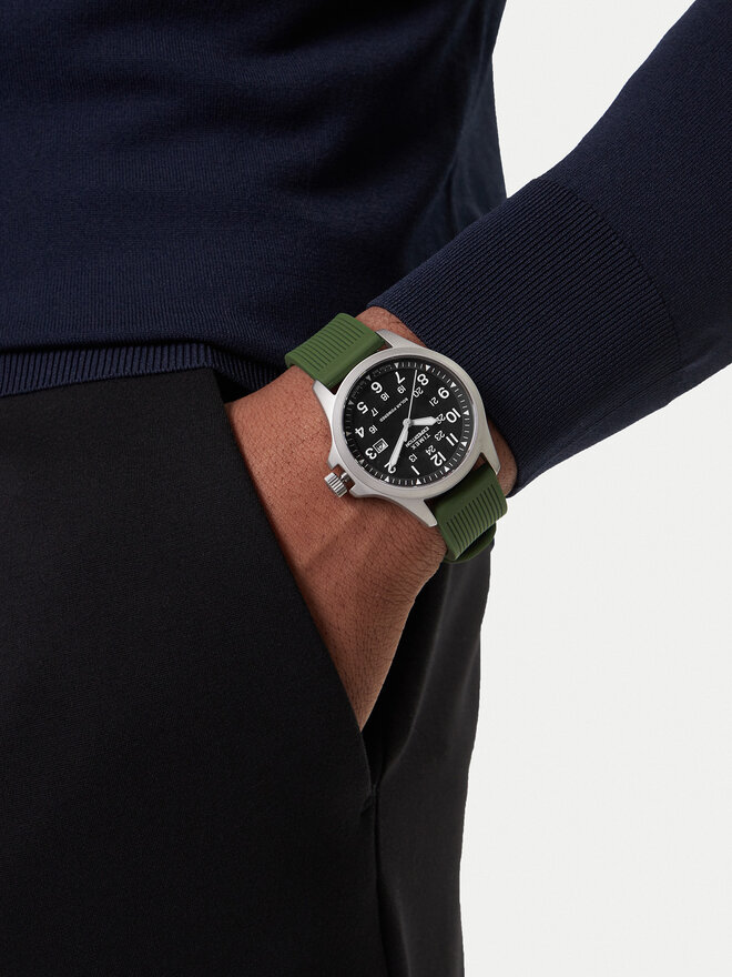 Timex Uhr Timex Expedition® Field Post Solar TW2Y31600 Grün