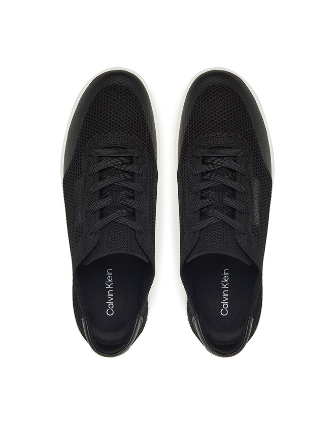 Calvin Klein Αθλητικά Calvin Klein Low Top Lace Up Knit HM0HM01726 Μαύρο