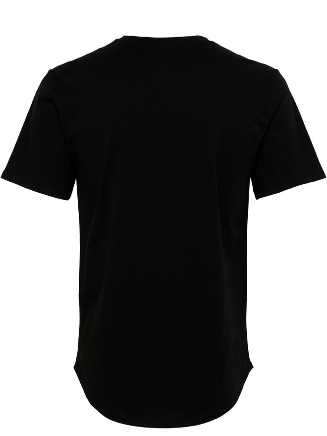 Only & Sons Only & Sons Marškinėliai Matt 22002973 Juoda Regular Fit