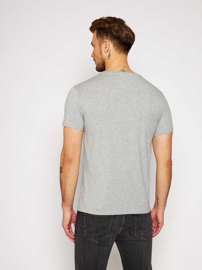Tommy Jeans Tommy Jeans T-Shirt DM0DM04411 Grau Slim Fit