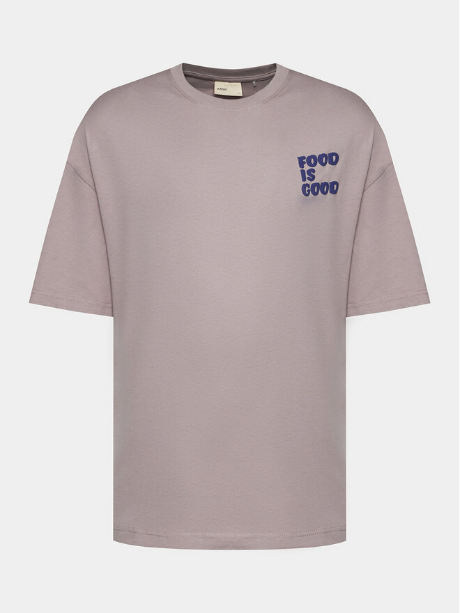 Outhorn Outhorn T-Shirt OTHAW23TTSHM0857 Μωβ Regular Fit