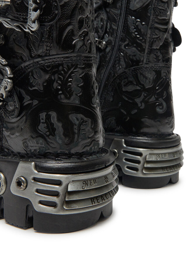 NEW ROCK Glany NEW ROCK M-391-S4 Czarny
