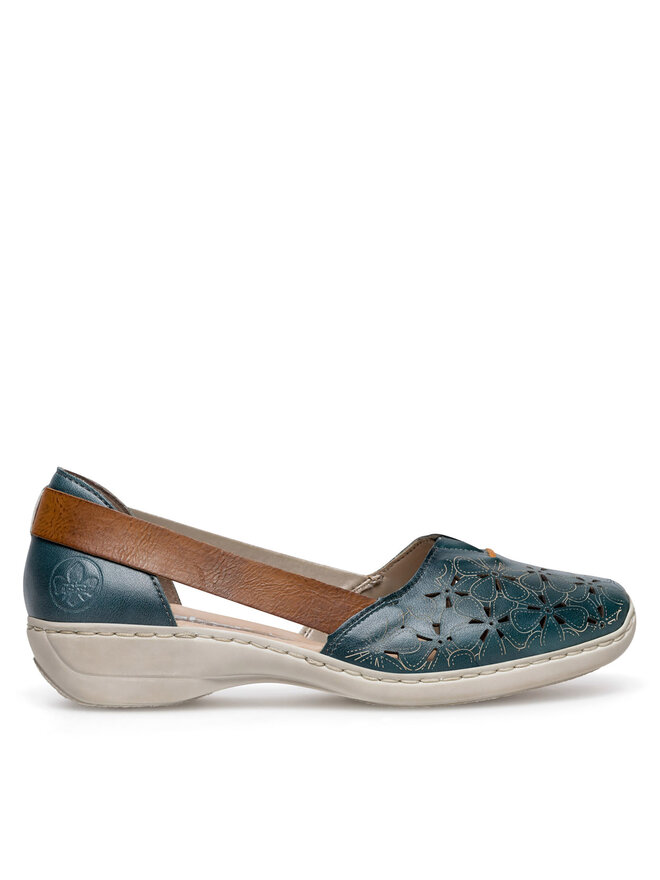 Rieker Halbschuhe Rieker 41356-13 Dunkelblau