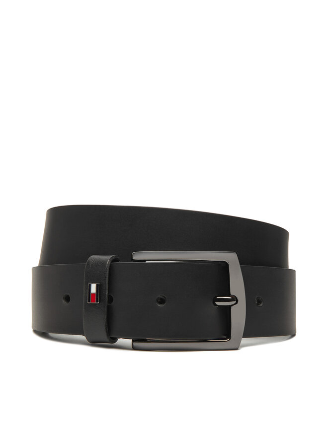 Tommy Hilfiger Herrengürtel Tommy Hilfiger AM0AM13576 Schwarz