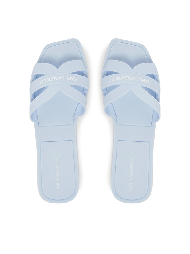 KARL LAGERFELD Pantoletten KARL LAGERFELD Jelly IV KL80025 Himmelblau