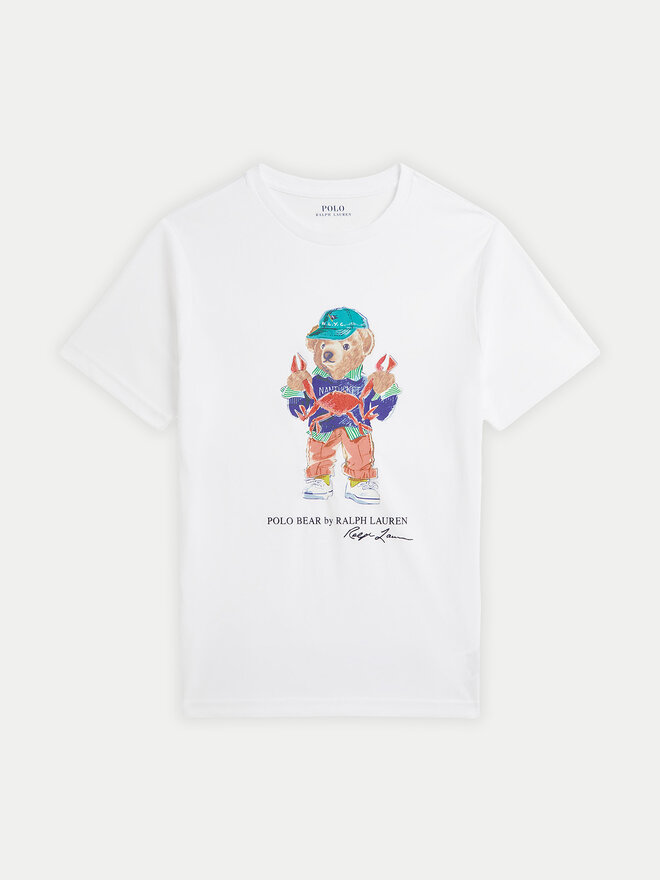 Polo Ralph Lauren Polo Ralph Lauren Camiseta 323973136002 Blanco Regular Fit
