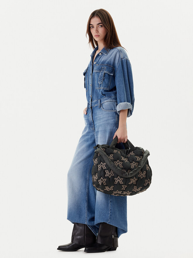 Vic Matié Handtasche Vic Matié Monogram 1H0600T 999BR8B468 Schwarz