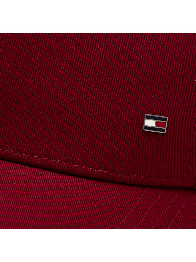 Tommy Hilfiger Cap Tommy Hilfiger Th Corporate Cotton 6 Panel Cap AM0AM12035 Rot